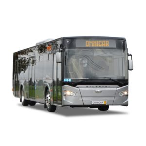 Bus de ligne 10 mètres Ecoline Mercedes OM 936 LA, moteur Mercedes autobus urbain 82 passagers Omnicar GmbH 10 metres rampe manuelle UFR