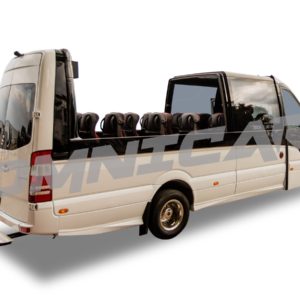 Minibus MB 519 Panoramique Cabrio décapotable Minibus, 19+1+1 places Omnicar