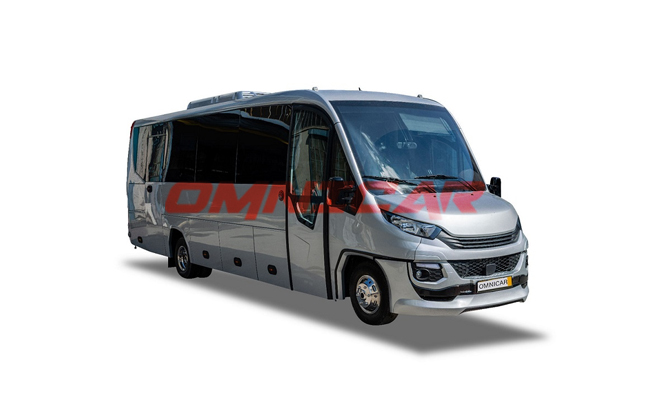 Midibus Iveco 70C21 Tourismus Version 31+1+1 oder 29+1+1 mit Kofferraum 5.3m2