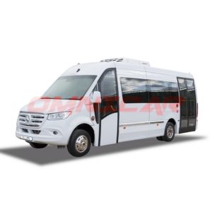 Rear low entry minibus 22 passenger city, intercity version