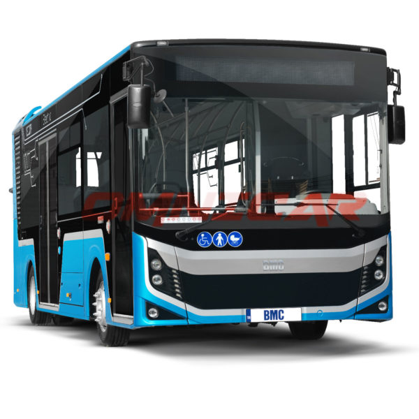 Neocity Elektro Niederflurbus 8,5 Meter 72 Fahrgäste Omnicar BMC Niederflurbus Stadtbus Linienbus