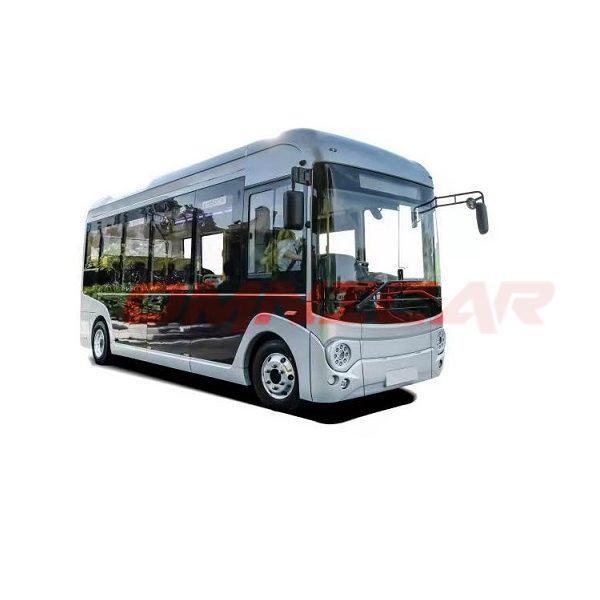 Navette électrique urbaine 22 passagers S6 6 mètres , Omncar GmbH minibus urbain jusqu'à 22 passagers 12 assis 3 rabattables 9 debout 1 UFR