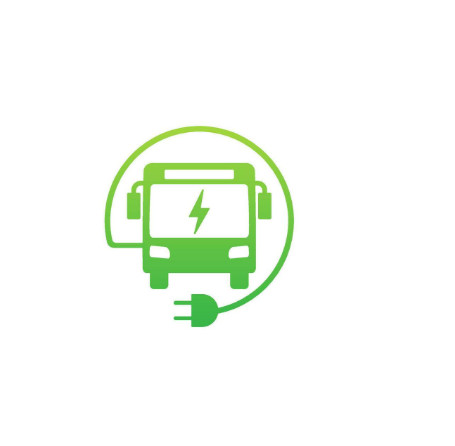 Electric bus charging station